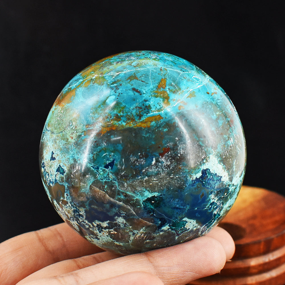 Gorgeous 1431.00 Cts Genuine Shattuckite Crystal Specimen Healing Gemstone Sphere