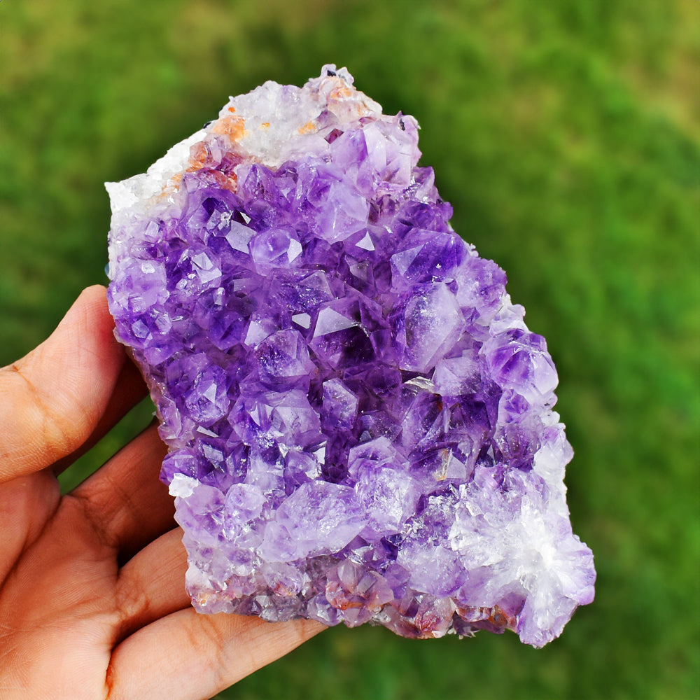 Artisian 1635.00 Cts Genuine Amethyst Crystal Specimen Gemstone