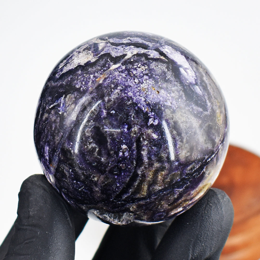 Gorgeous 853.00 Cts Genuine Tiffany Fluorite Crystal Specimen Healing Gemstone Sphere