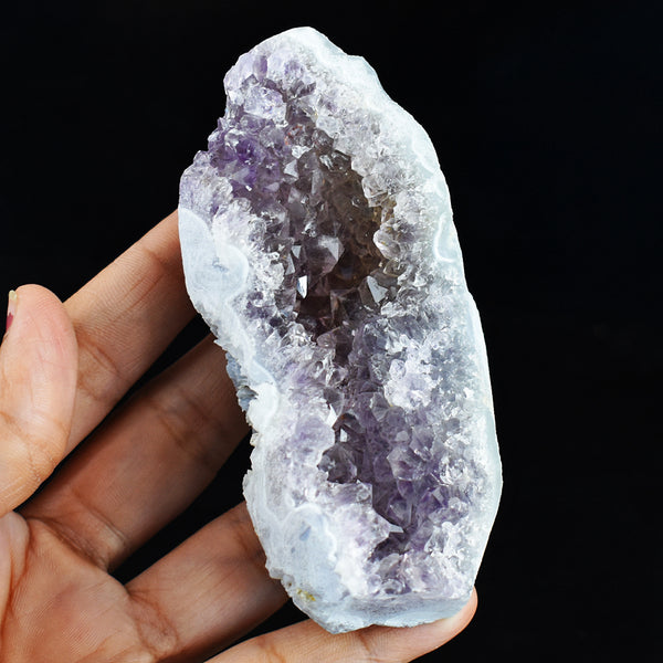 Craftsmen 911.00 Cts Genuine Amethyst Crystal Specimen Gemstone