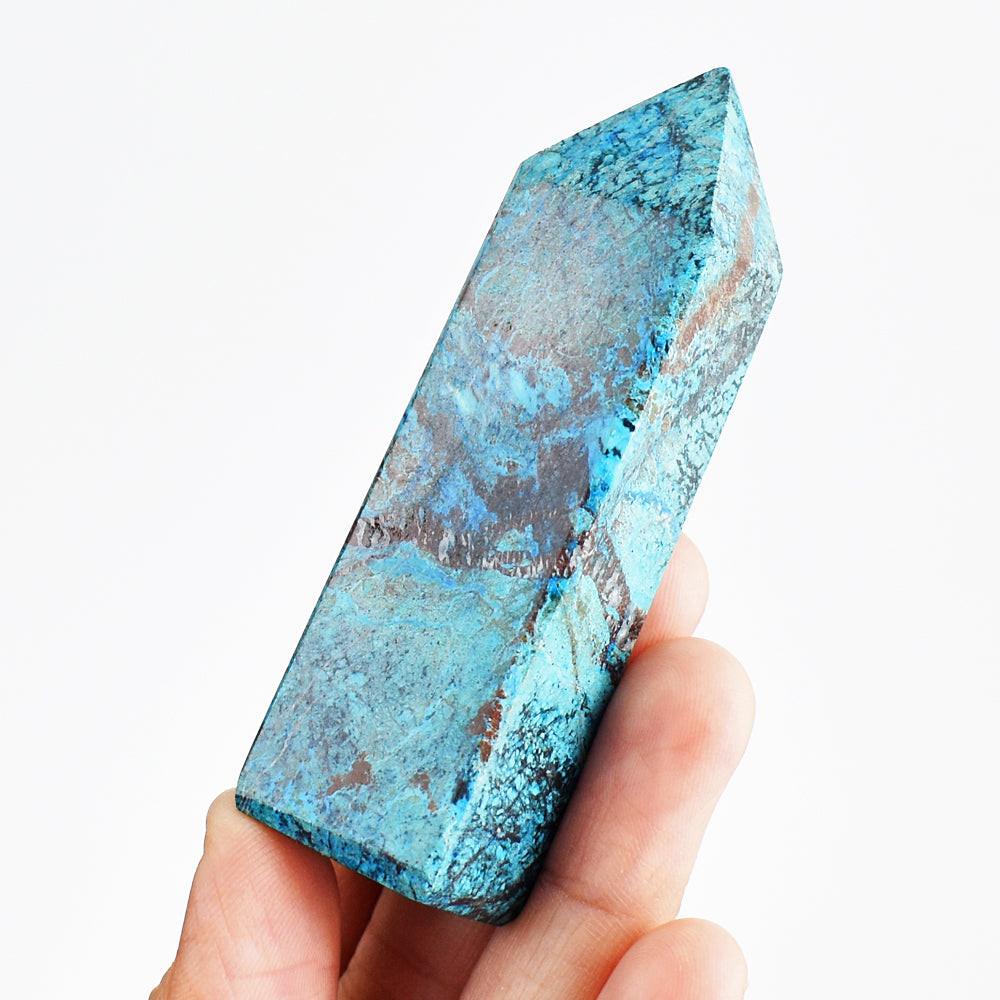 Beautiful 261.00 Cts Genuine Shattuckite Crystal Specimen Gemstone Healing Point