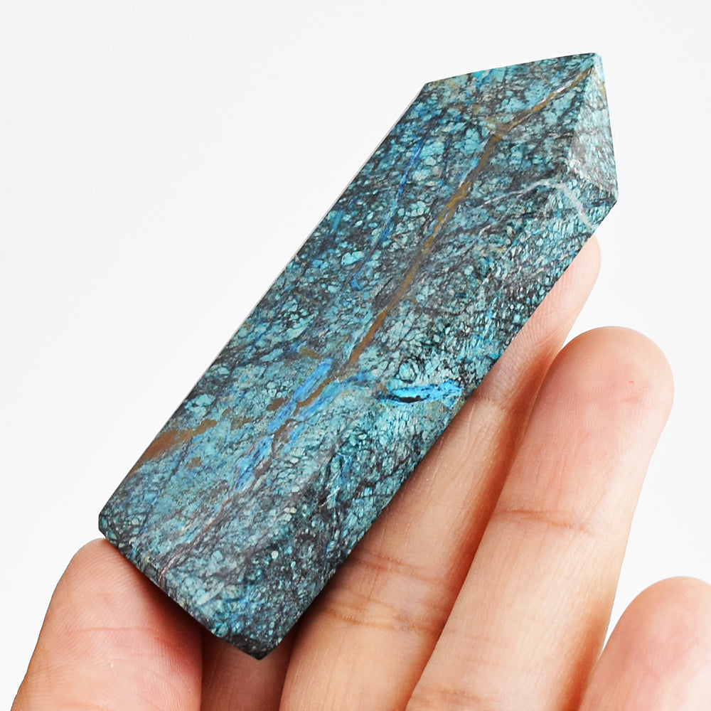 Amazing 218.00 Cts Genuine Shattuckite Crystal Specimen Gemstone Healing Point