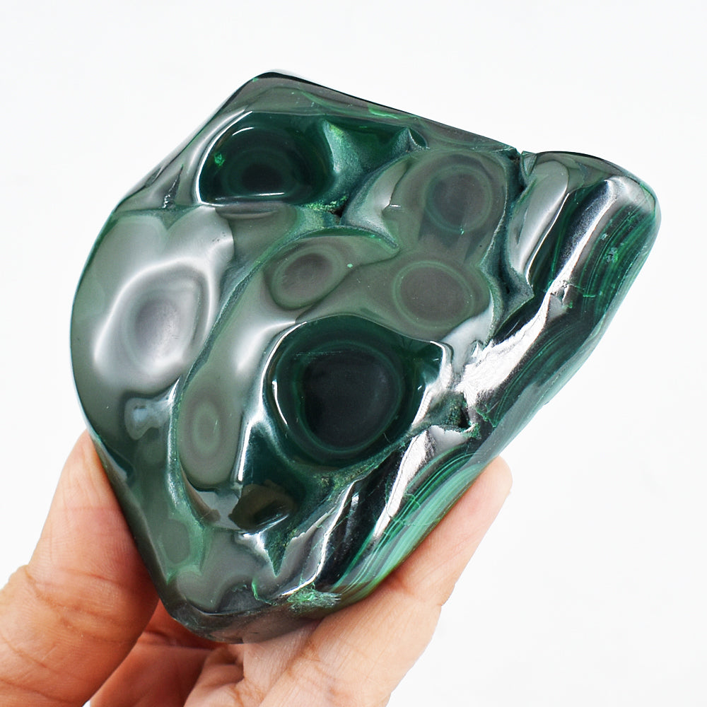 Craftsmen 1589.00 Cts Genuine Malachite Crystal Specimen Free Form Gemstone