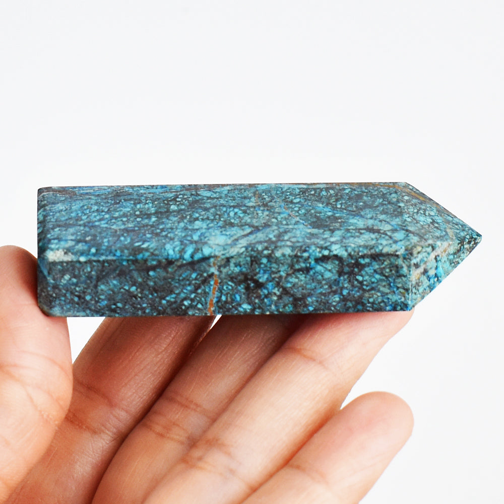 Amazing 218.00 Cts Genuine Shattuckite Crystal Specimen Gemstone Healing Point