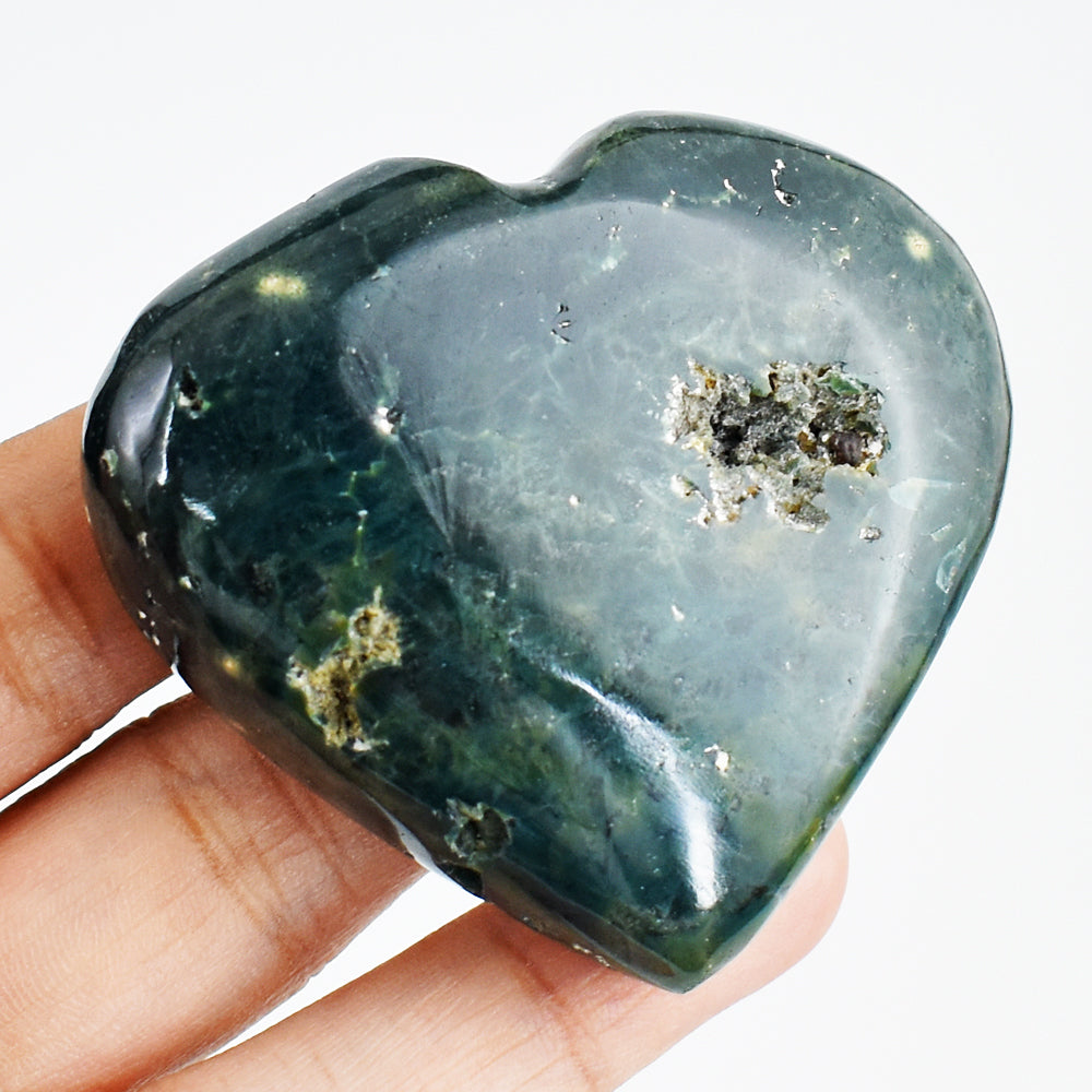 Artisian 483.00 Cts Genuine Ocean Jasper Crystal Specimen Healing Gemstone Heart