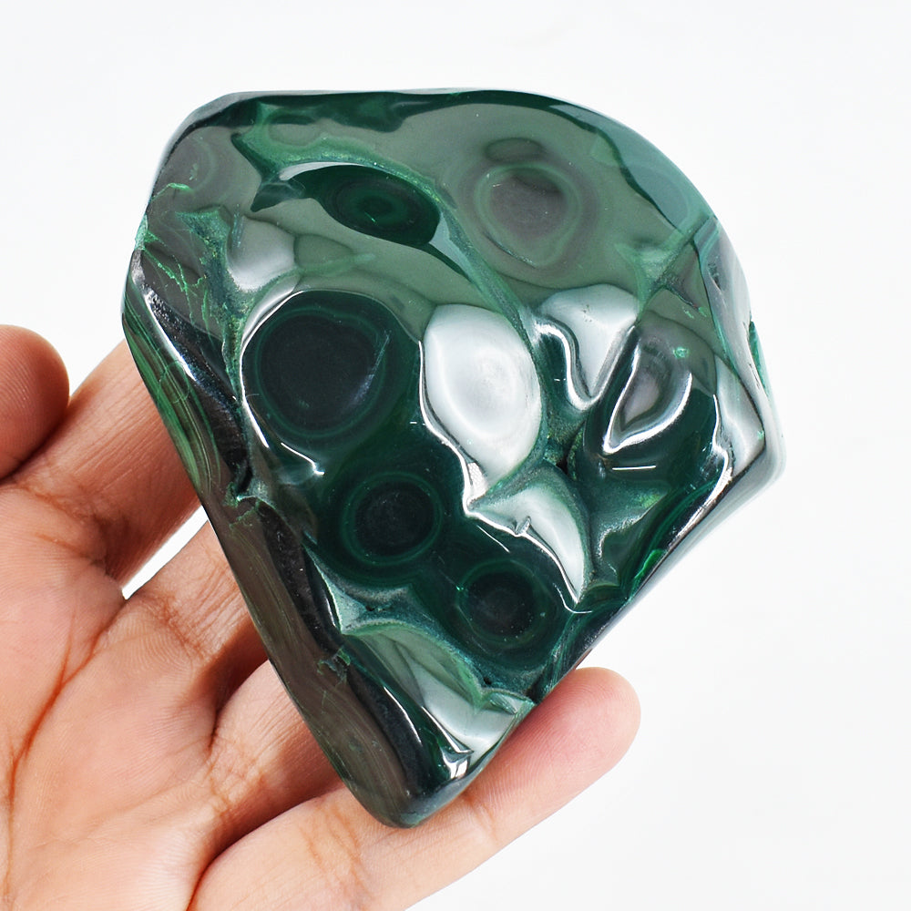 Craftsmen 1589.00 Cts Genuine Malachite Crystal Specimen Free Form Gemstone