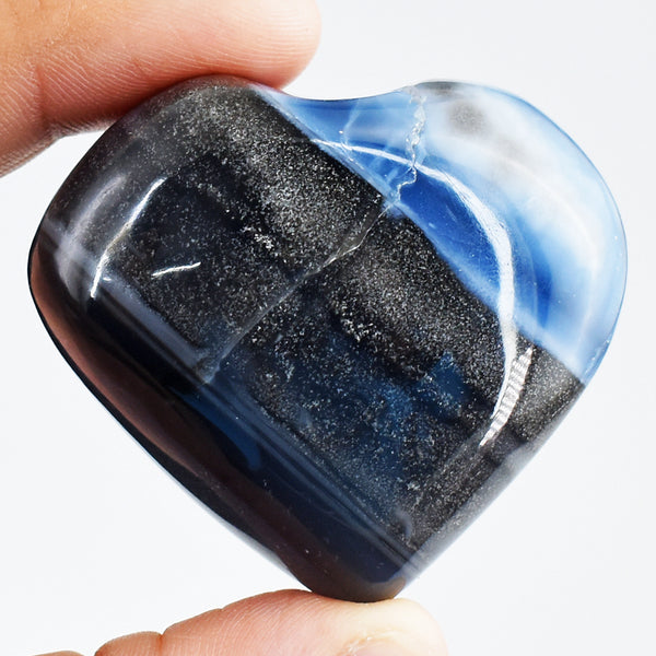 Craftsmen 327.00 Cts Genuine Blue Opal Crystal Specimen Healing Gemstone Heart