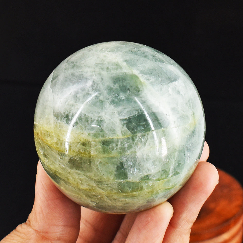 Exclusive 1376.00 Cts Genuine Aquamarine Crystal Specimen Gemstone Healing Sphere