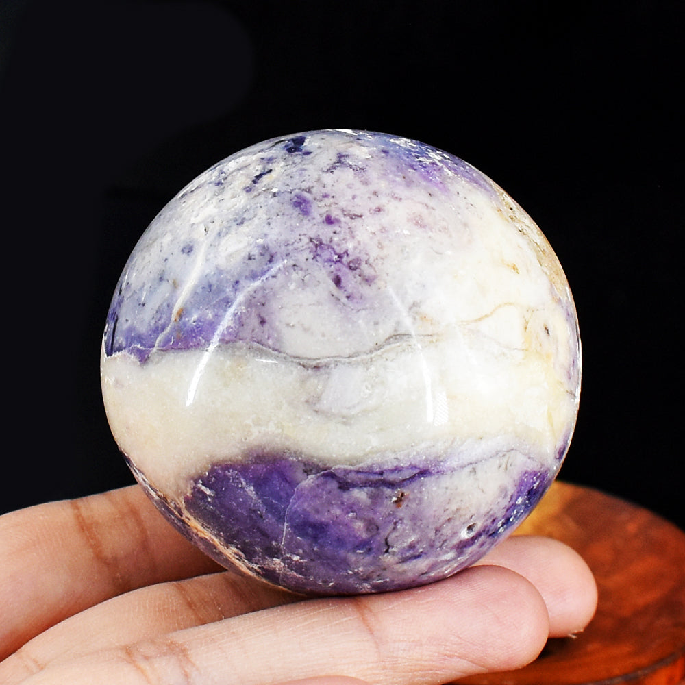 Awesome 1096.00 Cts Genuine Tiffany Fluorite Crystal Specimen Gemstone Sphere