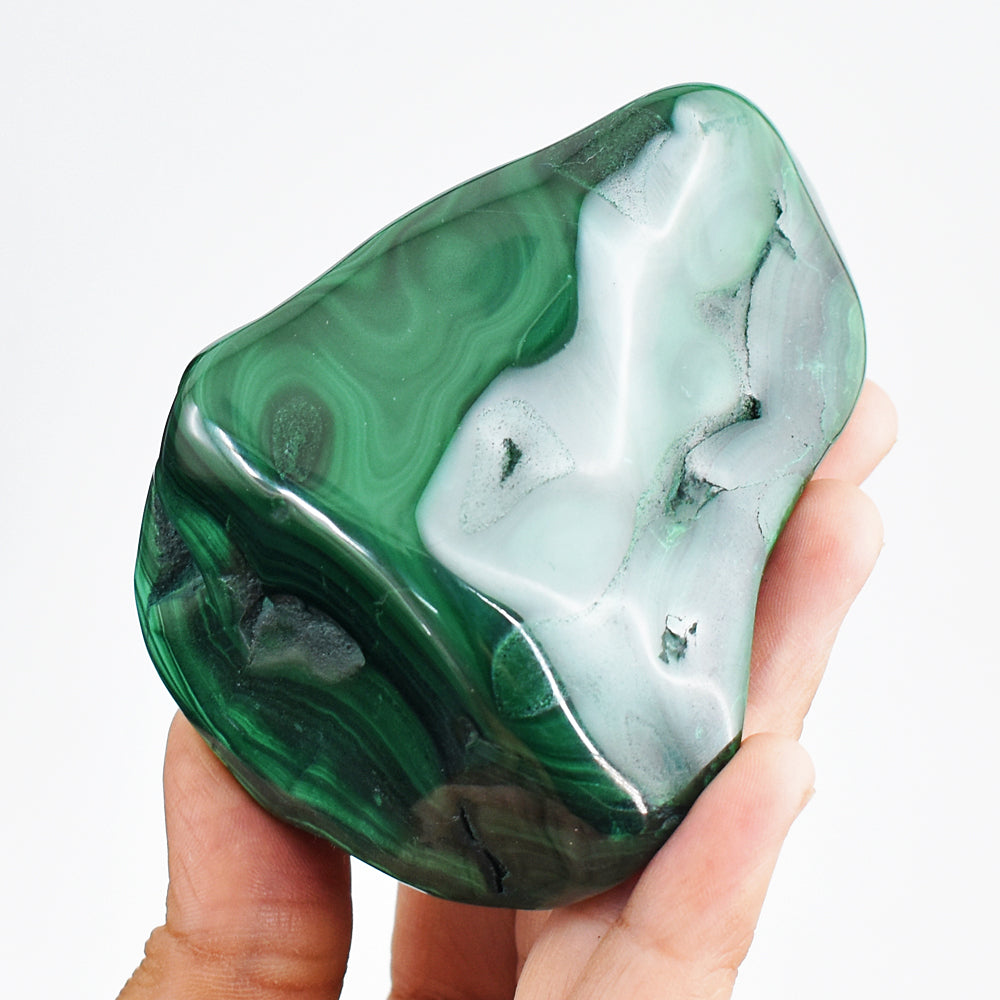 Craftsmen 1872.00 Cts Genuine Malachite Free Form Crystal Specimen Healing Gemstone