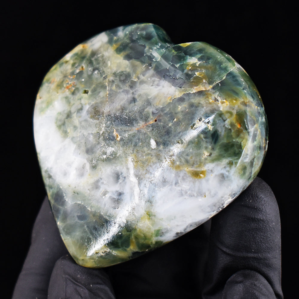 Beautiful 376.00 Cts Genuine Ocean Jasper Crystal Specimen Gemstone Healing Heart