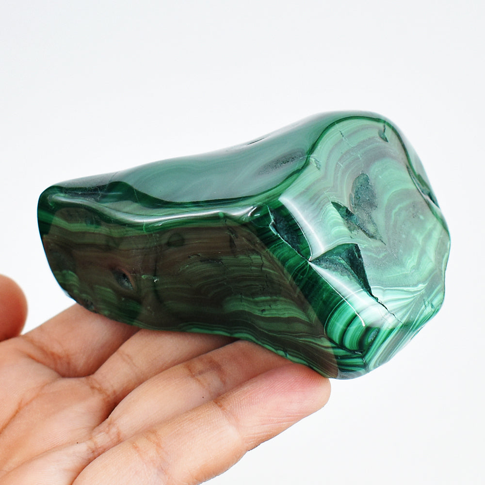 Craftsmen 1872.00 Cts Genuine Malachite Free Form Crystal Specimen Healing Gemstone