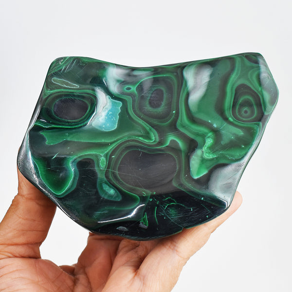 Natural 1965.00 Cts Genuine Malachite Crystal Specimen Free Form Healing Gemstone