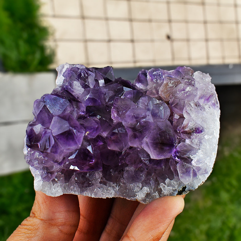 966.00 Cts Genuine Amethyst Crystal Specimen Gemstone