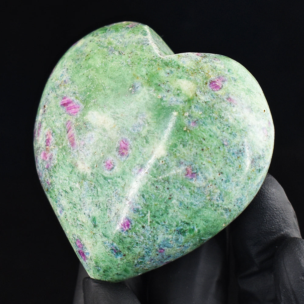 Awesome 778.00 Cts Genuine Pink In Ruby Fuchsite Crystal Specimen Gemstone Healing Heart