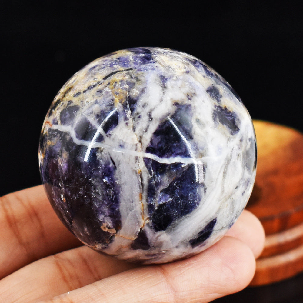 Awesome 807.00 Cts Genuine Tiffany Fluorite Healing Crystal Specimen Gemstone Sphere