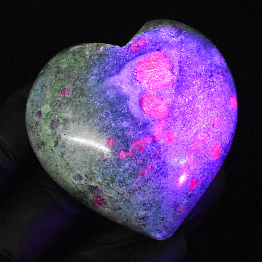 Awesome 778.00 Cts Genuine Pink In Ruby Fuchsite Crystal Specimen Gemstone Healing Heart