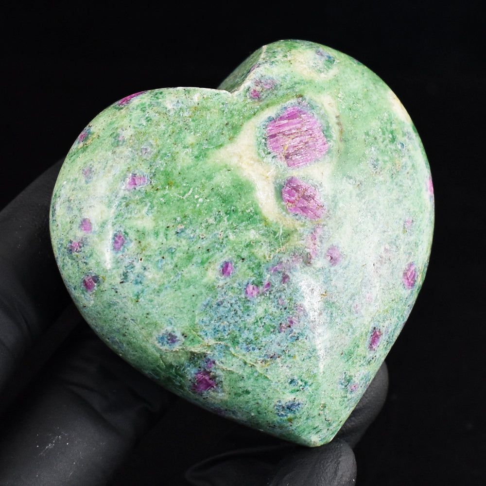 Awesome 778.00 Cts Genuine Pink In Ruby Fuchsite Crystal Specimen Gemstone Healing Heart