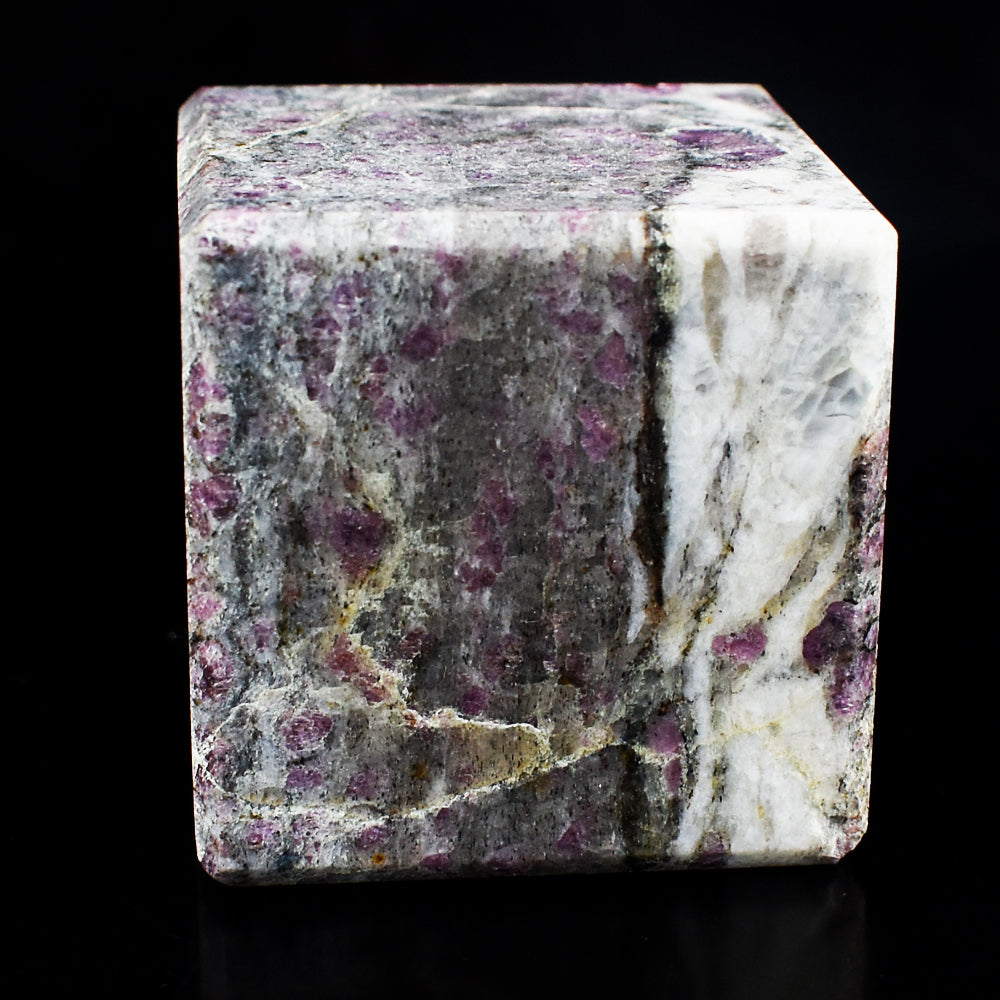 Amazing 1868.00 Carats Genuine Eudialyte Crystal Specimen Gemstone Cube