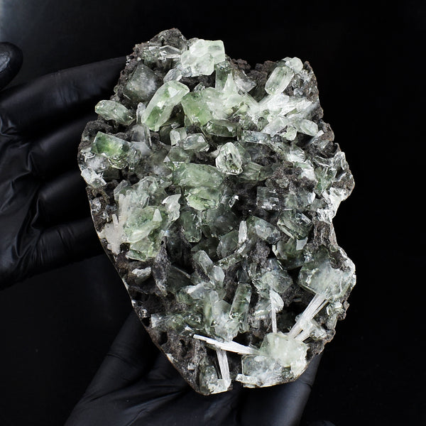 Beautiful 2345.00 Cts Genuine Apophyllite With Scolesite Crystal Specimen Gemstone