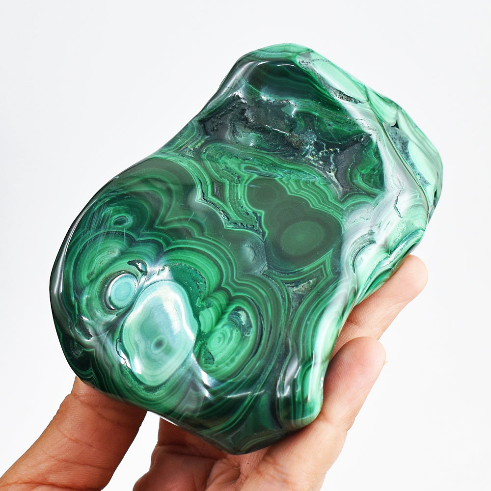 2019.00 Cts Genuine Malachite Crystal Specimen Healing Gemstone Free Form