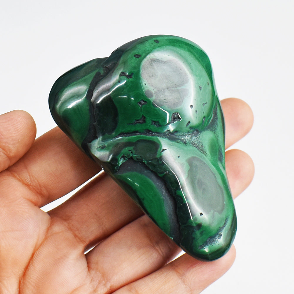 Exclusive 895.00 Cts Genuine Malachite Free Form Crystal Specimen Healing Gemstone