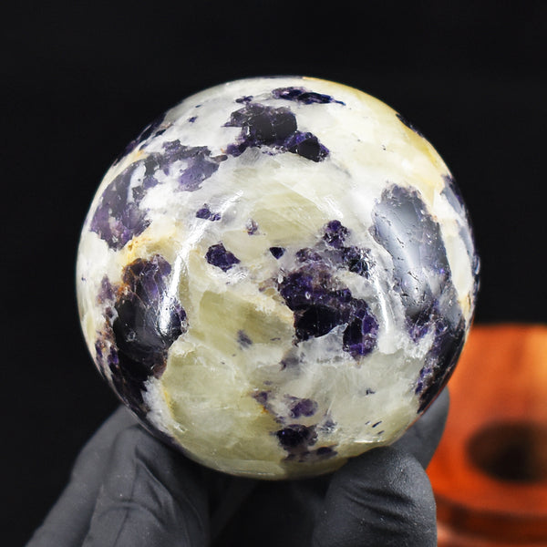 Stunning 1015.00 Cts Genuine Fluorite Quartz Crystal Specimen Healing Sphere Gemstone