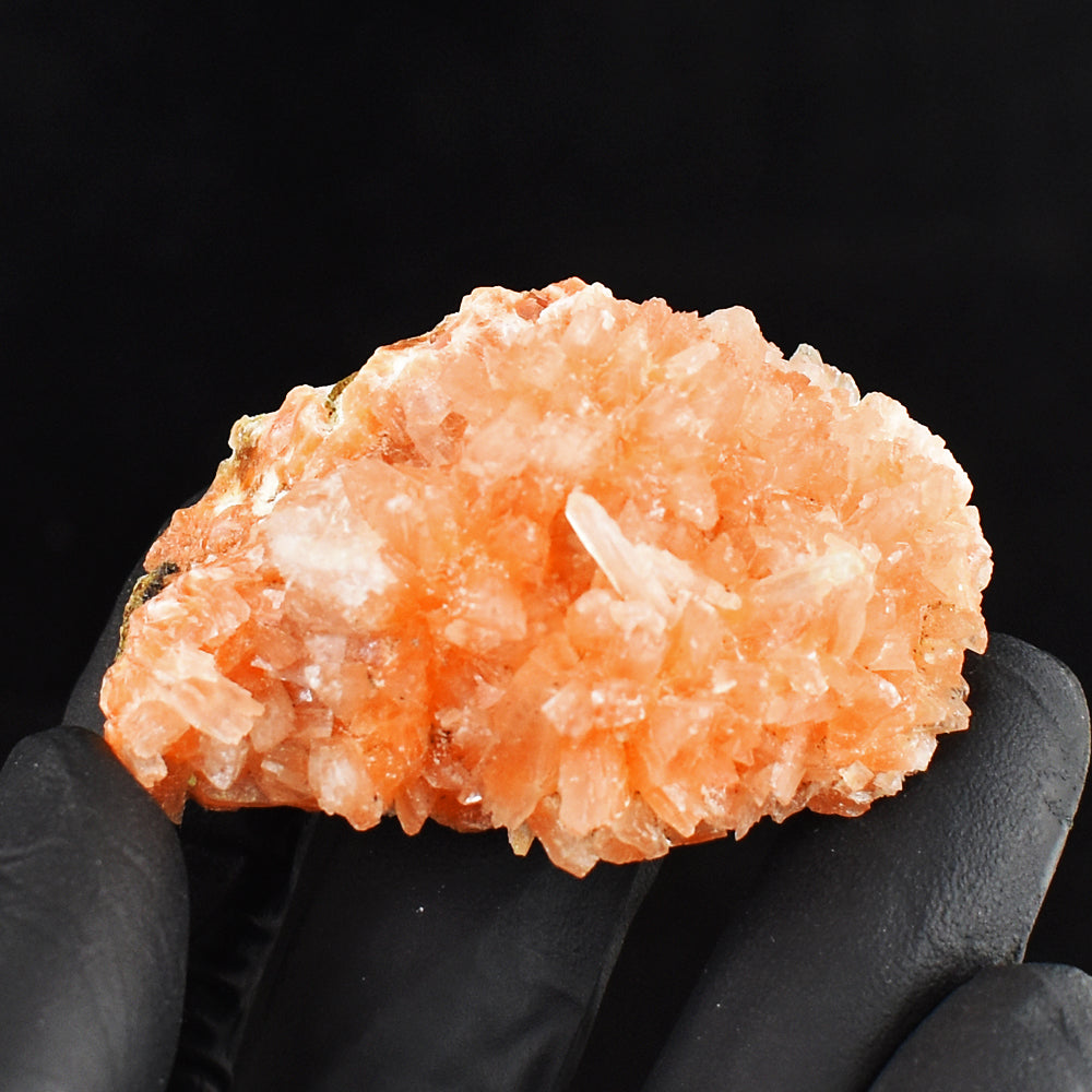 Gorgeous 134.00 Cts Genuine Heulandite Crystal Specimen Gemstone