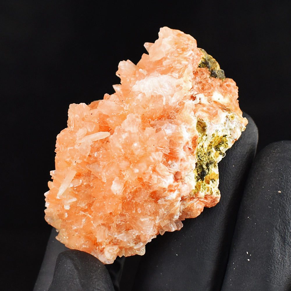 Gorgeous 134.00 Cts Genuine Heulandite Crystal Specimen Gemstone