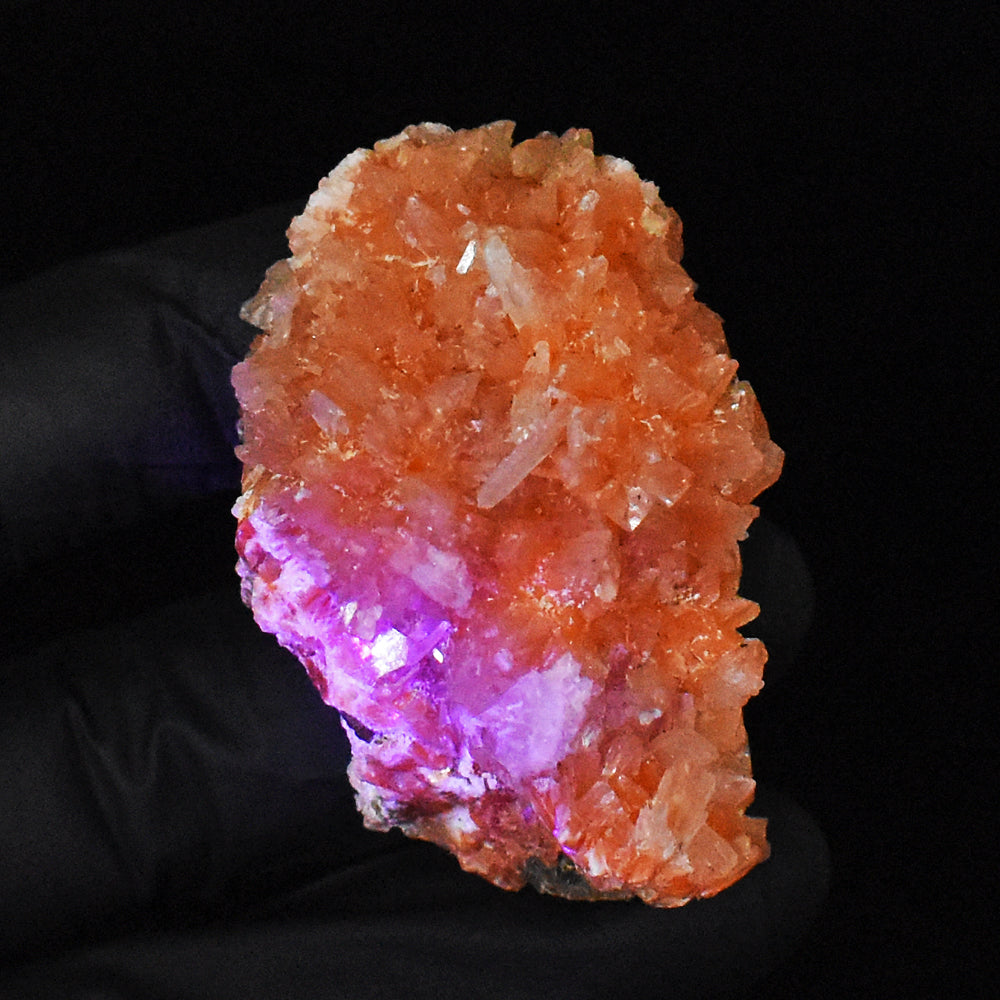 Gorgeous 134.00 Cts Genuine Heulandite Crystal Specimen Gemstone