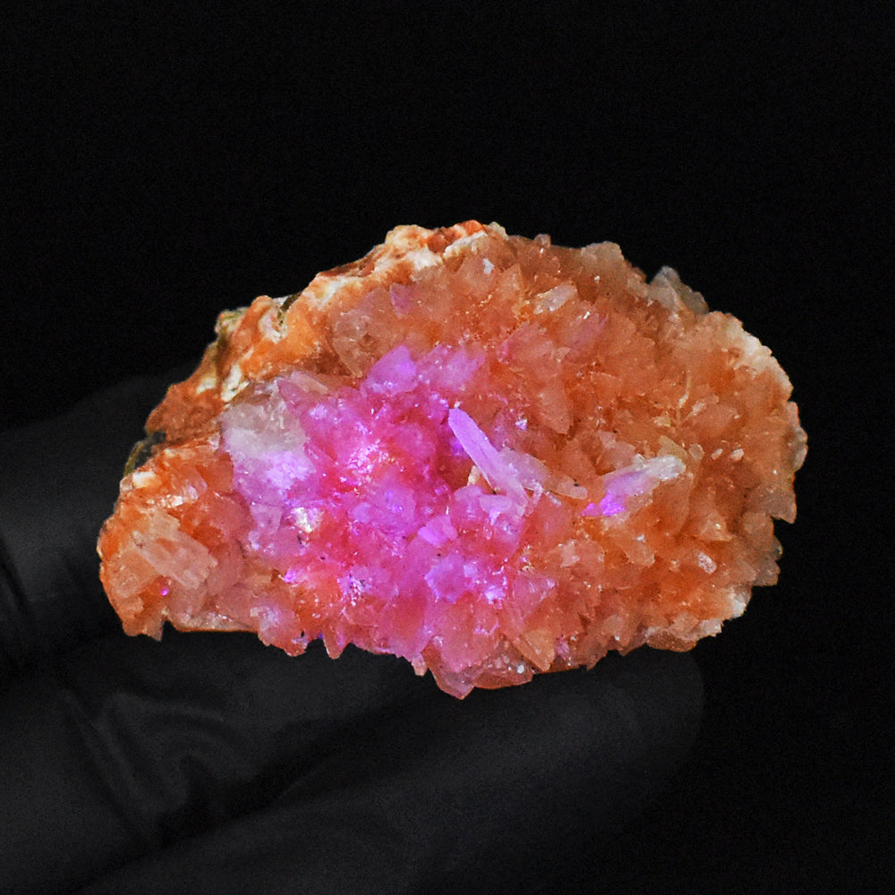 Gorgeous 134.00 Cts Genuine Heulandite Crystal Specimen Gemstone