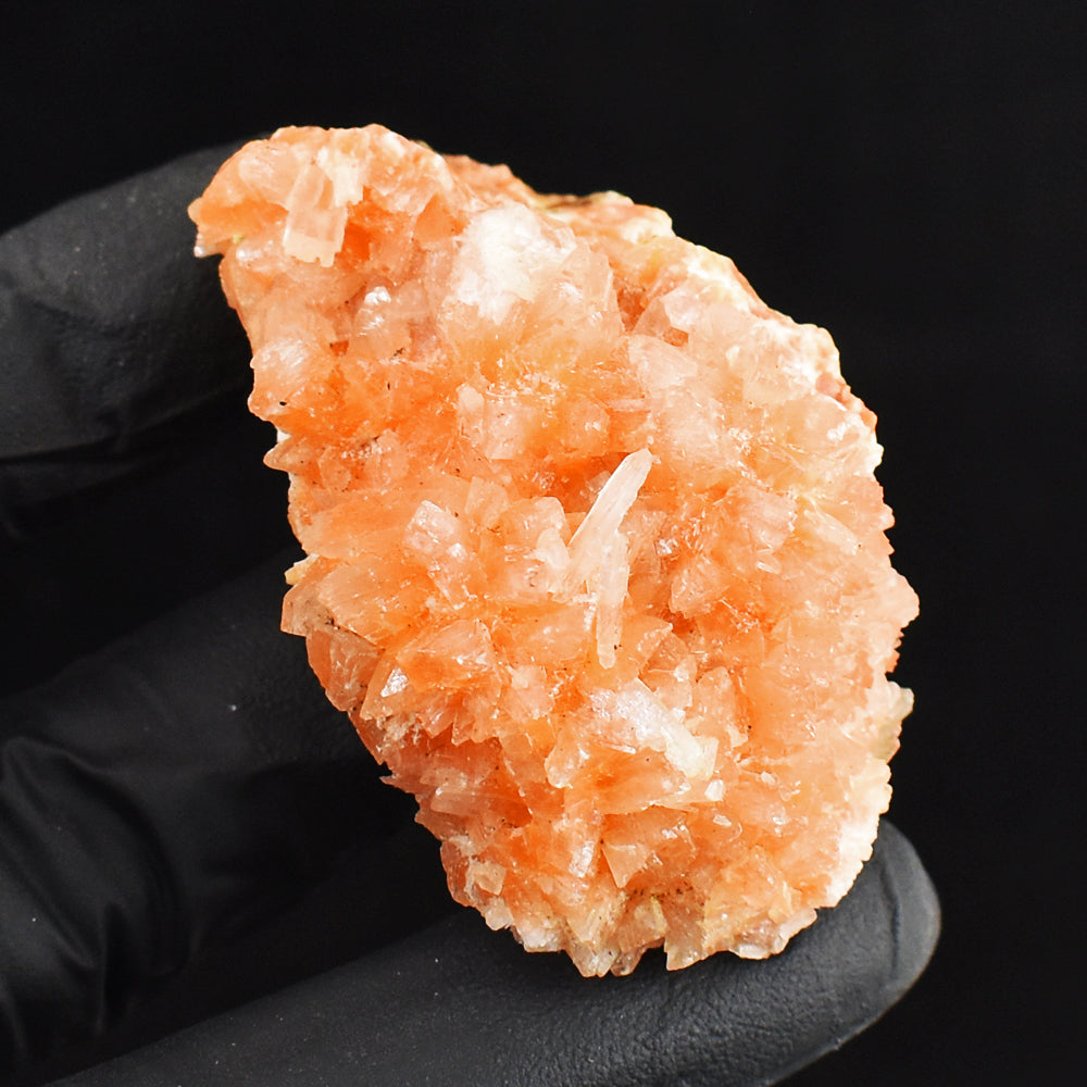 Gorgeous 134.00 Cts Genuine Heulandite Crystal Specimen Gemstone