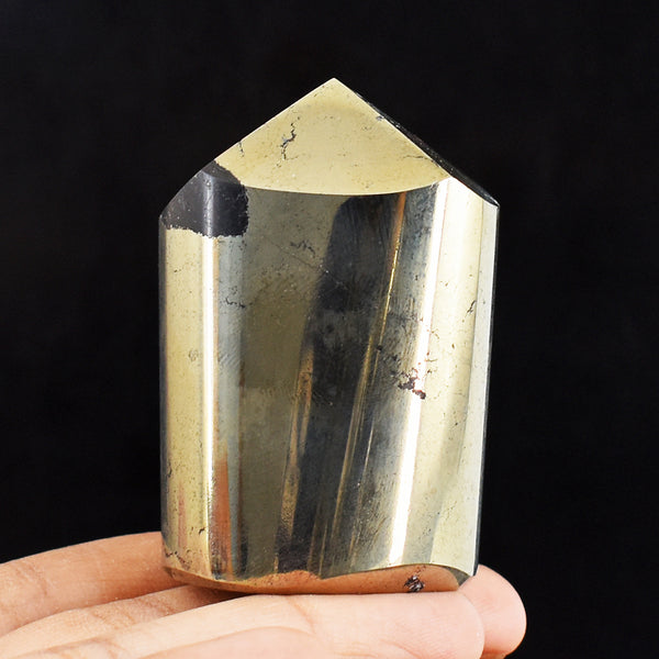 Craftsmen 938.00 Cts Genuine Golden Pyrite Crystal Specimen Gemstone Healing Point