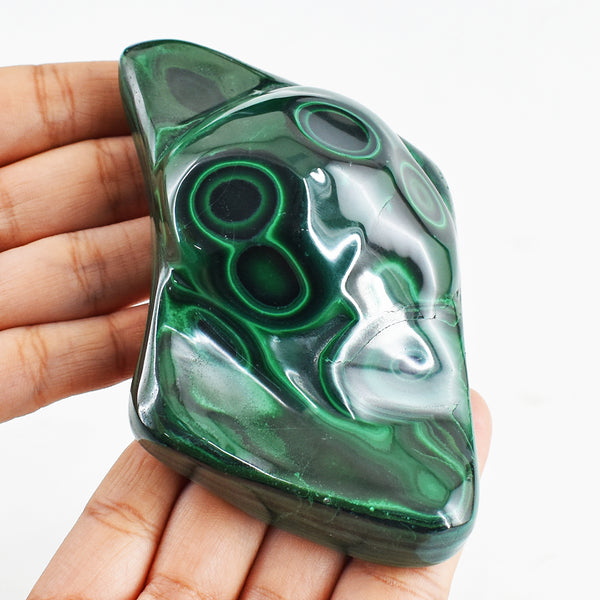 Beautiful 2284.00 Cts Genuine Malachite Free Form Healing  Crystal Specimen Gemstone