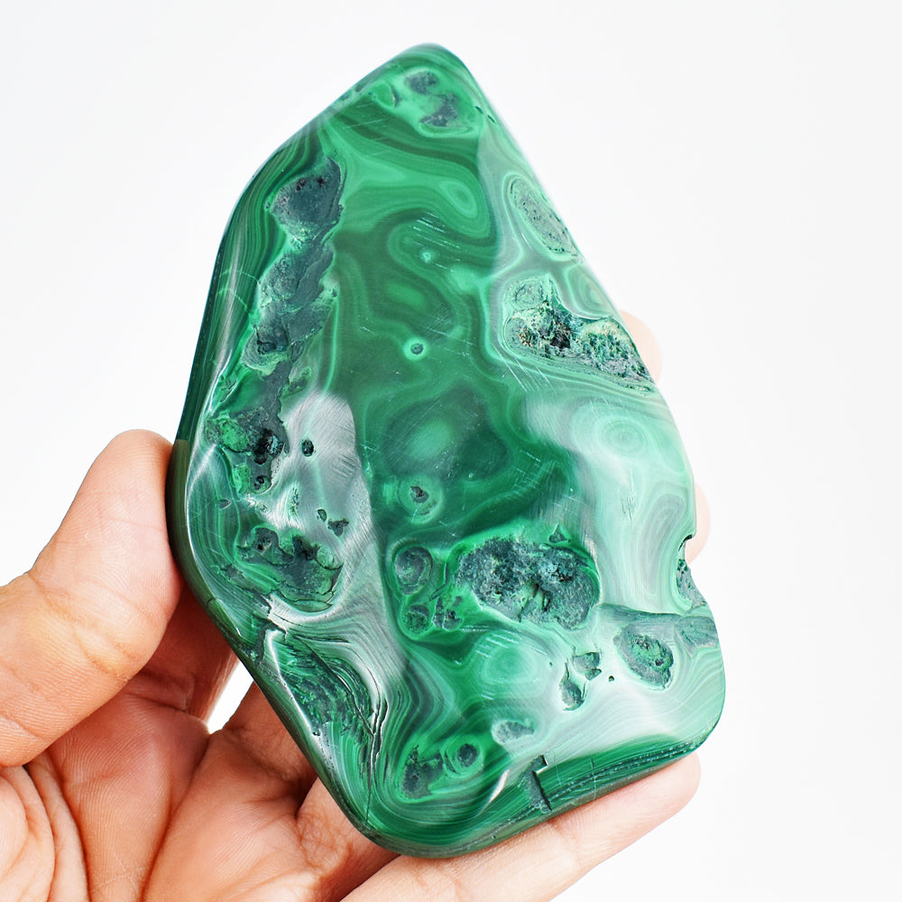 1377.00 Carats Genuine Malachite Free Form Crystal Specimen Healing Gemstone