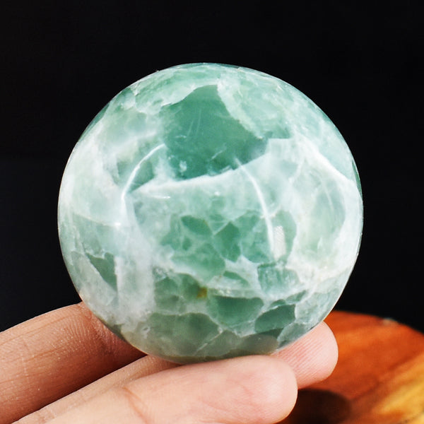 Genuine 688.00 Cts Beautiful Green Fluorite Crystal Specimen Gemstone Healing Sphere