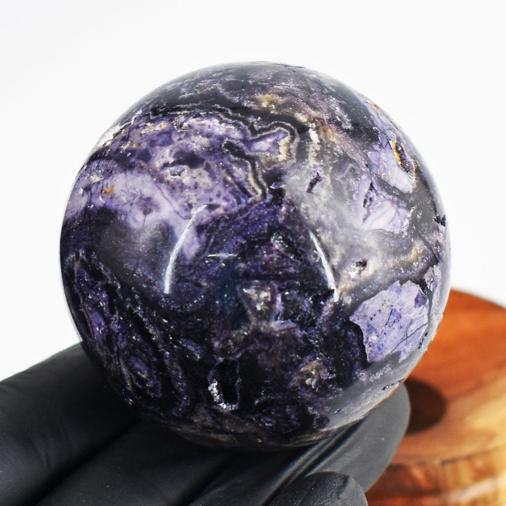 Gorgeous 1079.00 Cts Genuine Tiffany Fluorite Gemstone Crystal Specimen Sphere