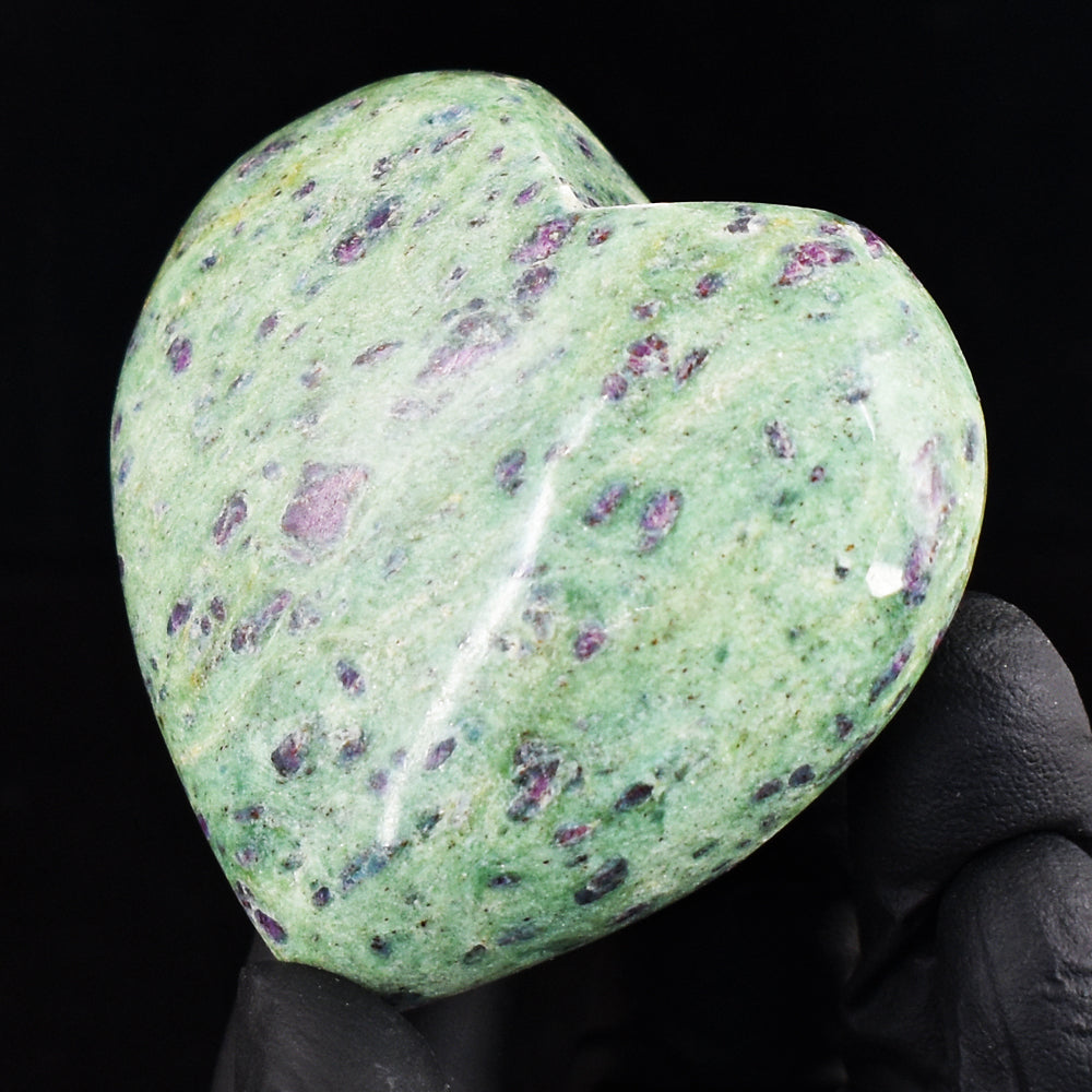 Genuine 682.00 Cts Pink In Ruby Fuchsite Crystal Specimen Healing Gemstone Heart