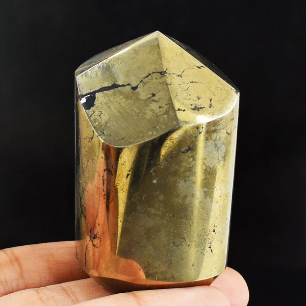 Craftsmen 1008.00 Cts Genuine Pyrite Crystal Specimen Free Form Gemstone Healing Point