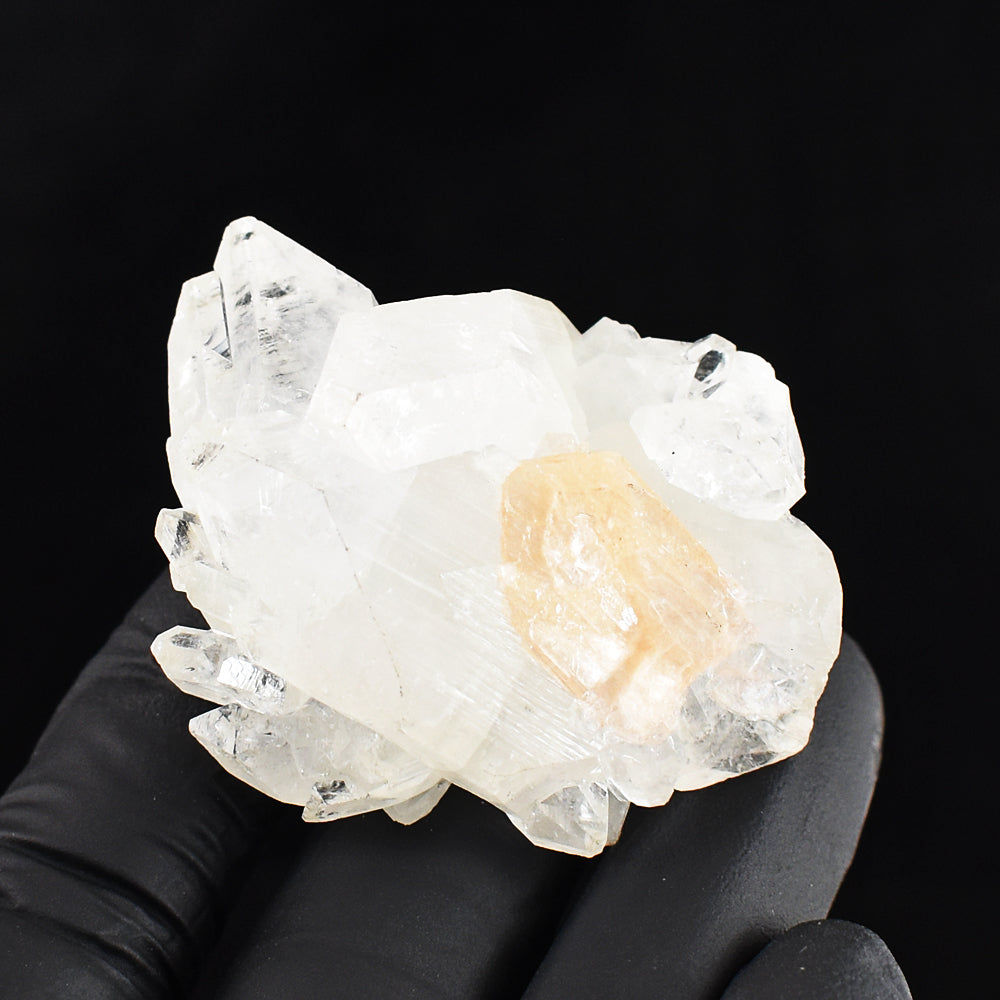 Natural 205.00 Cts Genuine Apophyllite Crystal Specimen Gemstone