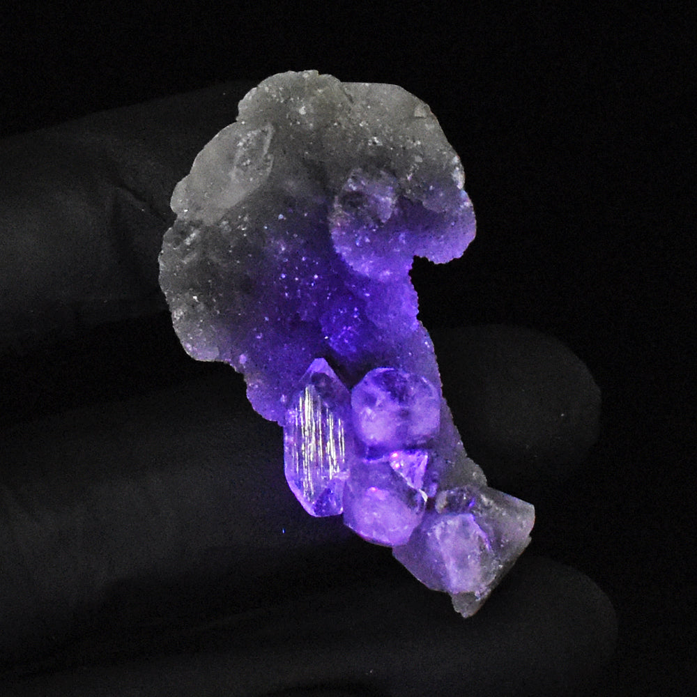 53.00 Cts Genuine Chalcedony Crystal Specimen Gemstone