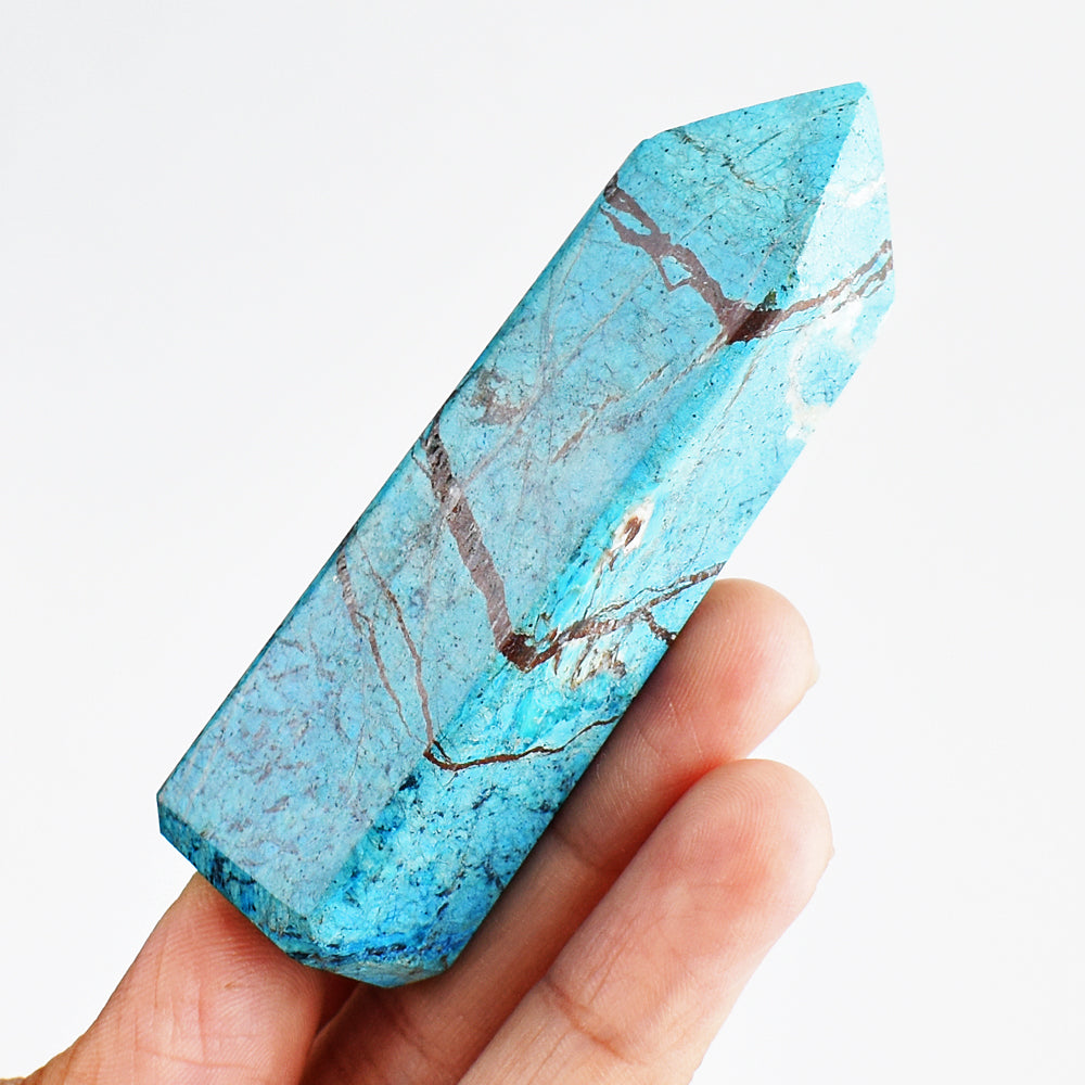 Awesome 255.00 Cts Genuine Shattuckite Crystal Specimen Gemstone Healing Point