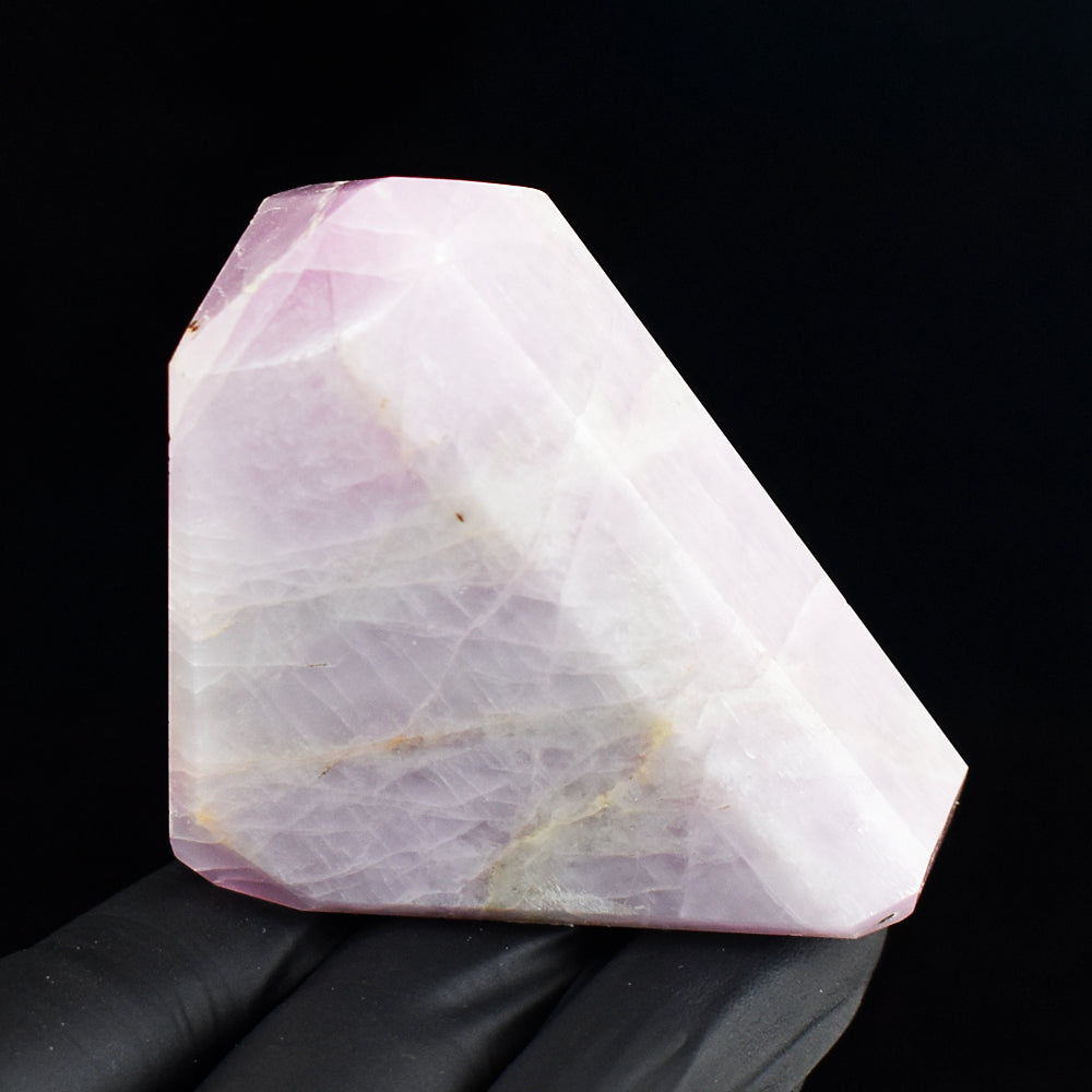 Exclusive 672.00 Cts Genuine Kunzite Free Form Crystal Specimen Gemstone