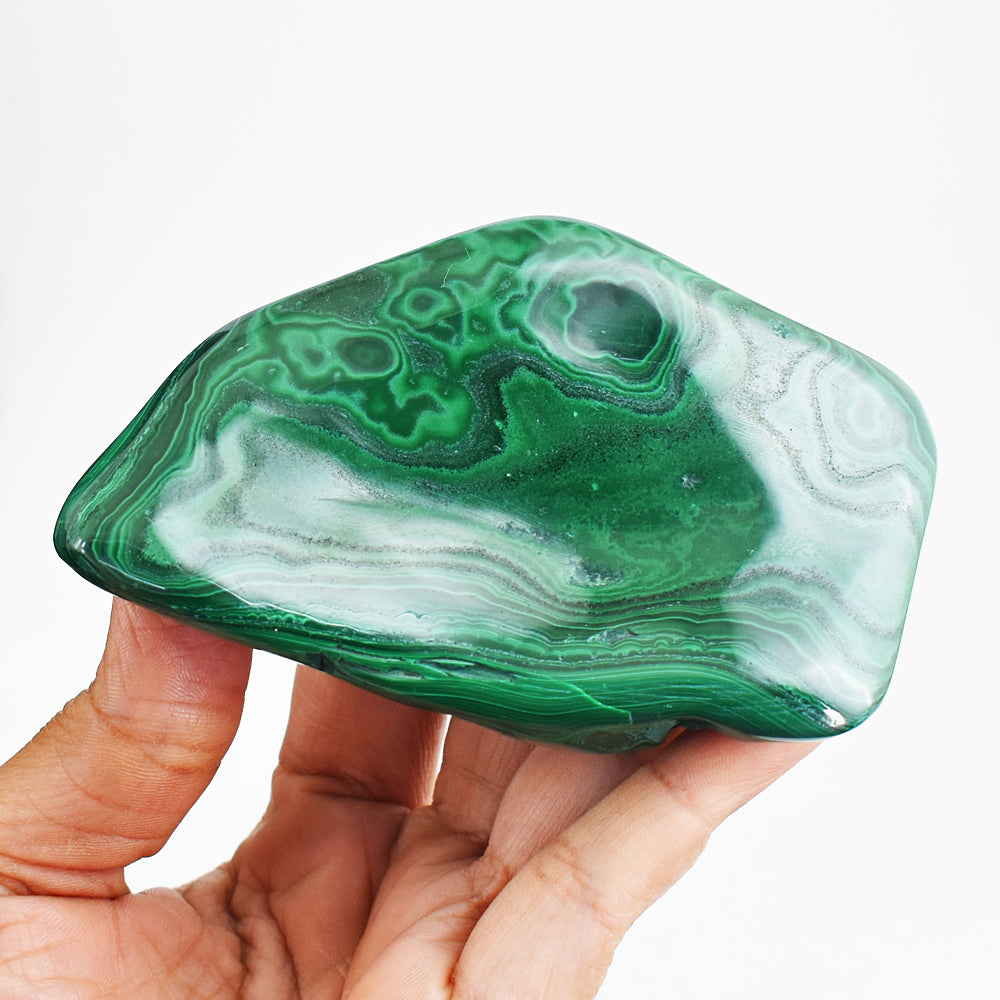 1377.00 Carats Genuine Malachite Free Form Crystal Specimen Healing Gemstone