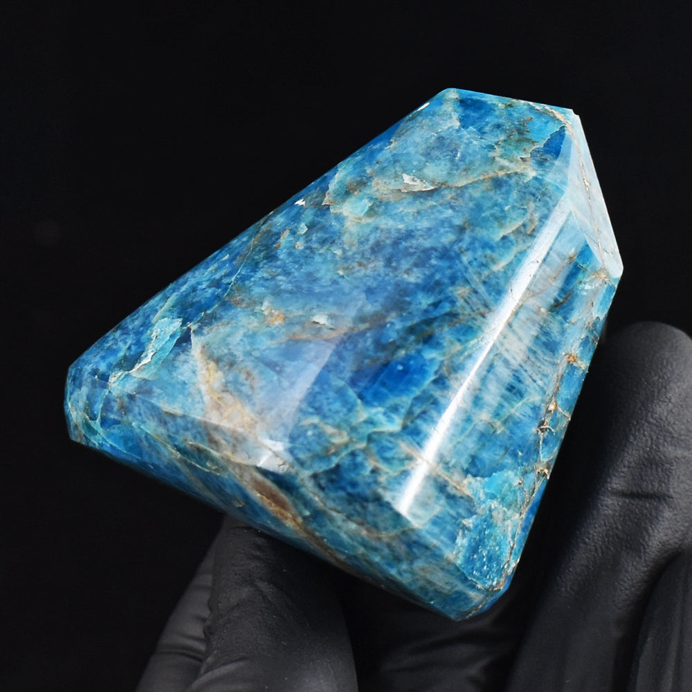 Genuine 675.00 Cts Natural Apatite Free Form Crystal Specimen Gemstone