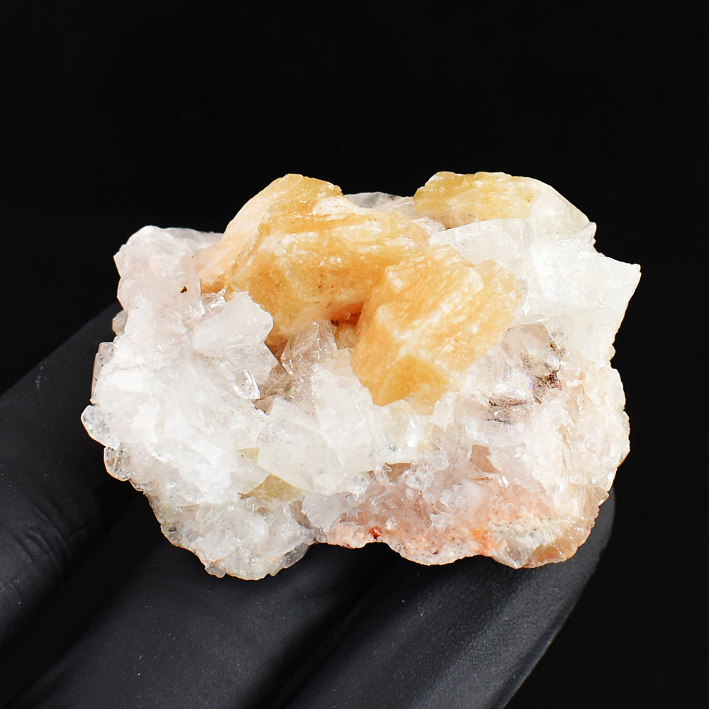 Genuine 233.00 Cts Exclusive Stilbite Crystal Specimen Gemstone