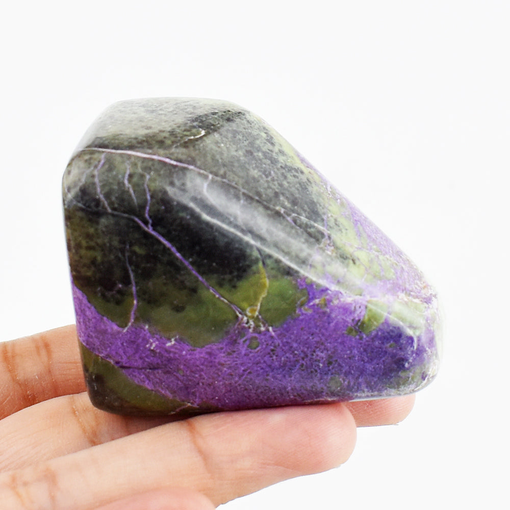 Artisian 600.00 Cts Genuine Stichtite Free Form Crystal Specimen Gemstone Tower