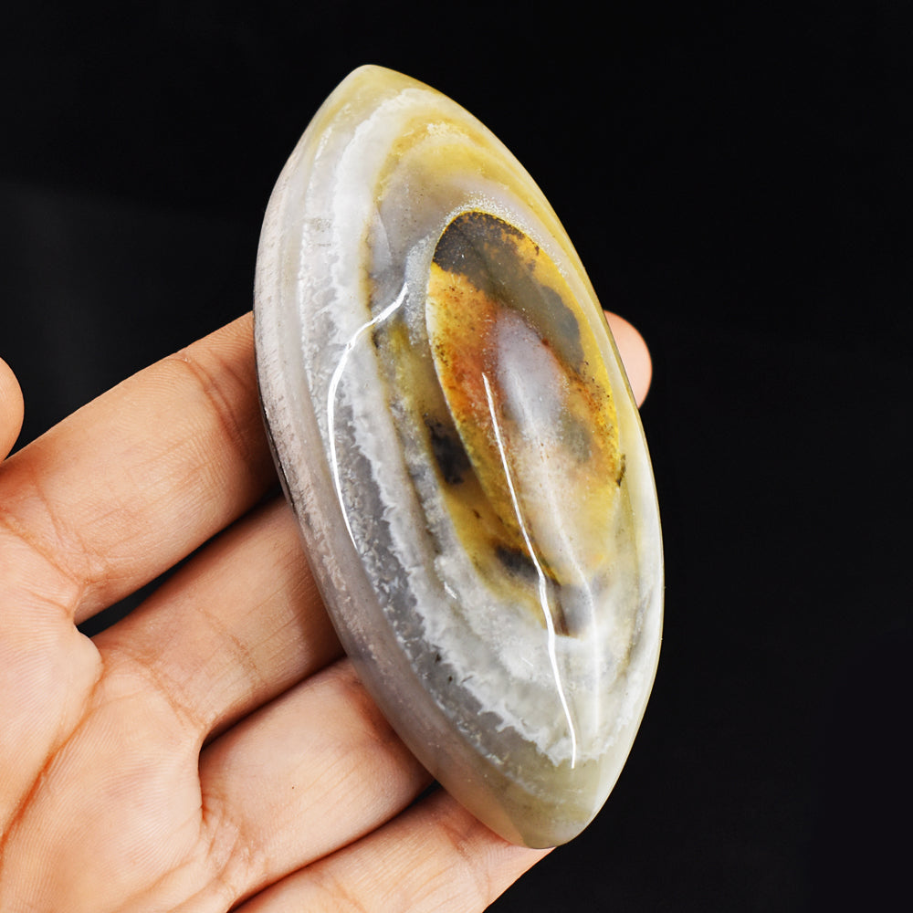 Amazing 740.00 Cts Genuine Agate Evil Eye Crystal Specimen Healing Gemstone