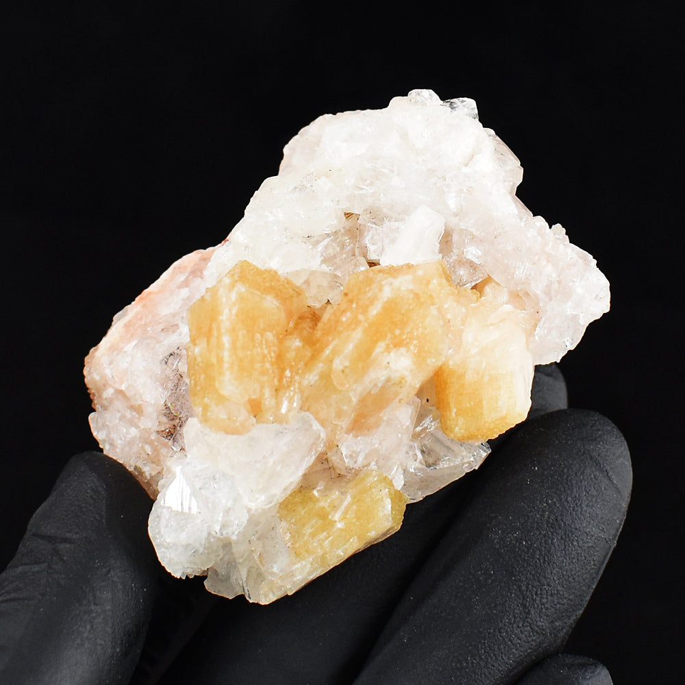 Genuine 233.00 Cts Exclusive Stilbite Crystal Specimen Gemstone