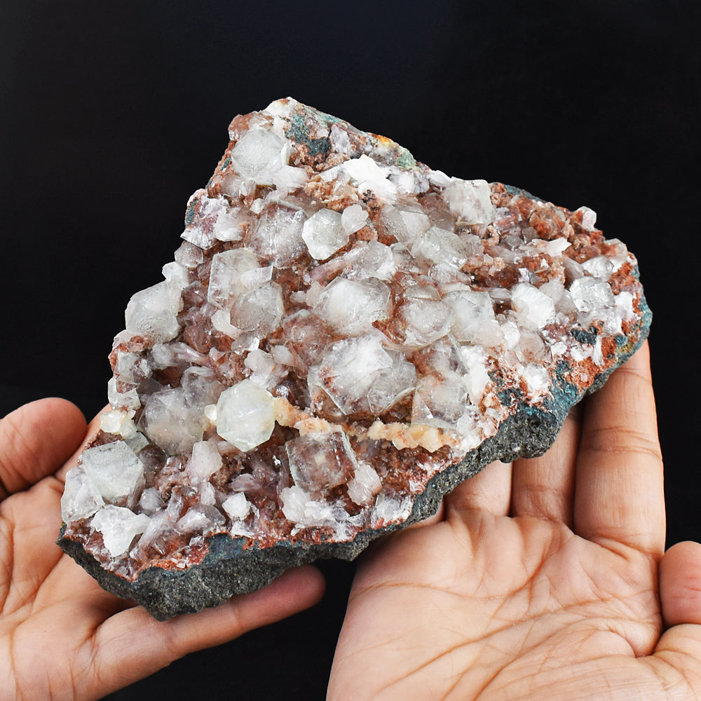 Beautiful 3931.00 Carats Genuine Heulandite Gemstone Crystal Specimen